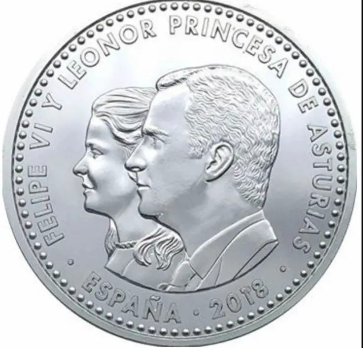 Moneda Felipe VI La princesa Leonor ya tiene su primera moneda