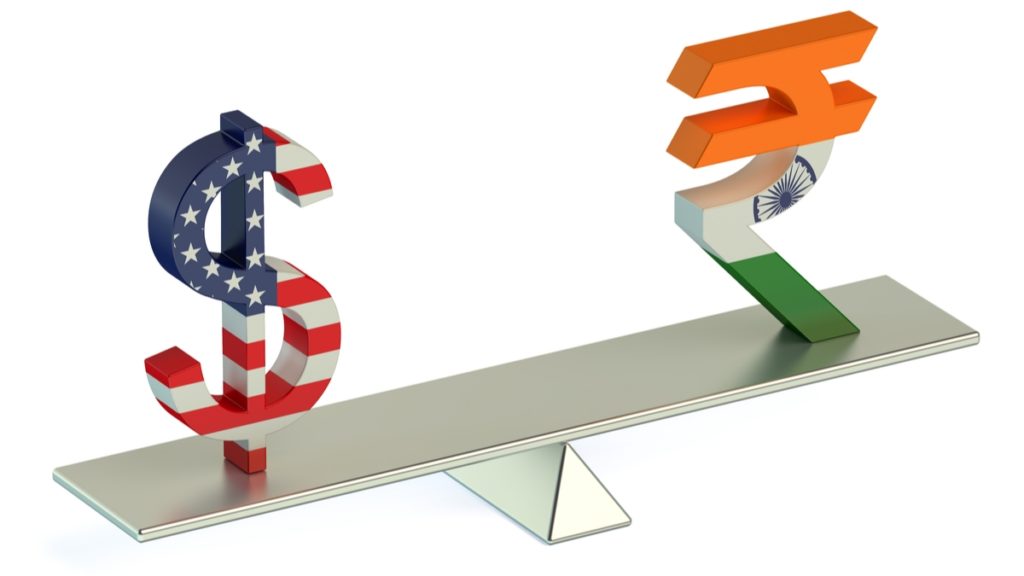USD / INR: Rupia avanza a la baja de EE.UU. - Acuerdo comercial con China