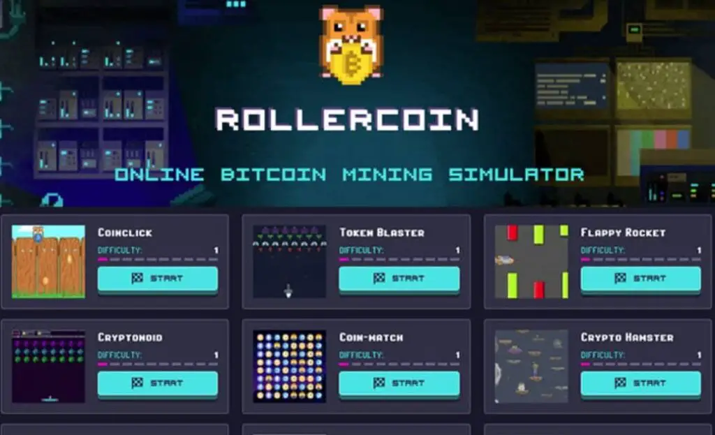 Ganar Bitcoin gratis a través de RollerCoin Revisión 2022