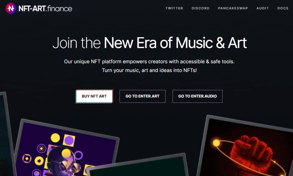 NFTART Token para artistas de diseño, audio, juegos y staking