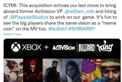 Shiba Inu llegaría a un acuerdo entre Microsoft y Activision?